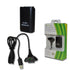 Xbox 360 Controller Generic Battery - Single battery Play and Charge Kit Black